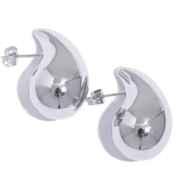 Famous Womens Jewelry Personalized Stainless Steel Water Drop 1.24inch - Picture 2 of 6